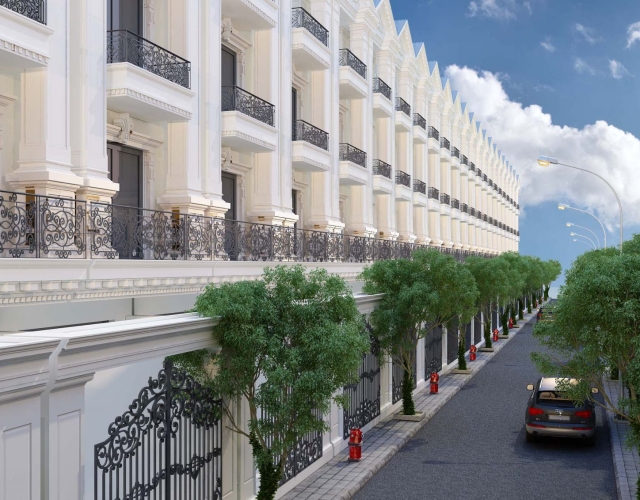 GÓC NHÌN CẬN CẢNH ĐƯỜNG NÉT TINH XẢO TẠI KHU NHÀ Ở CAO CẤP CENTERHOME RIVERSIDE